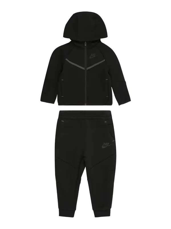 Nike Sportswear Nike Sportswear Trenirka za tek 'TECH FLEECE'  črna