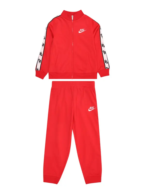 Nike Sportswear Nike Sportswear Trenirka za tek  živo rdeča / črna / bela