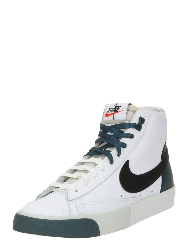 Nike Sportswear Nike Sportswear Visoke superge '77 Premium'  smaragd / črna / bela