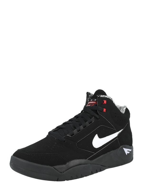 Nike Sportswear Nike Sportswear Visoke superge 'AIR FLIGHT LITE'  črna / bela