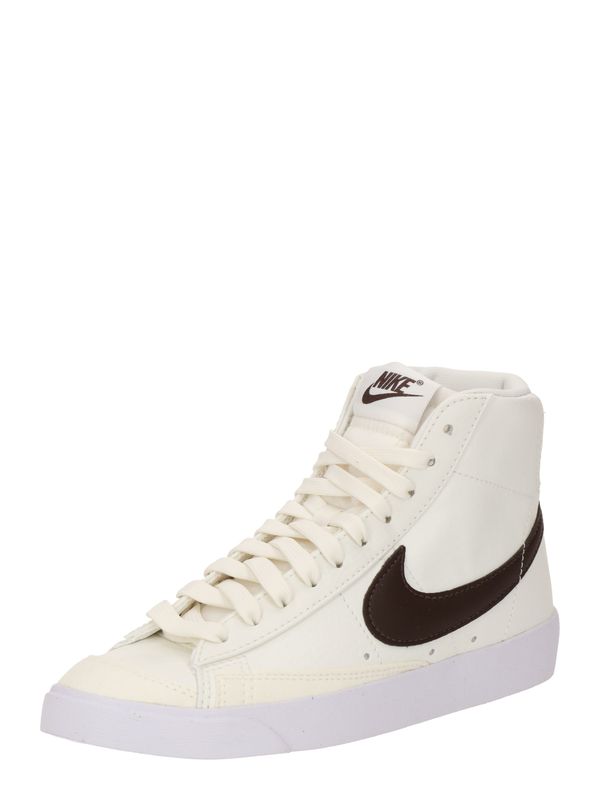 Nike Sportswear Nike Sportswear Visoke superge 'Blazer 77 Next Nature'  svetlo bež / črna