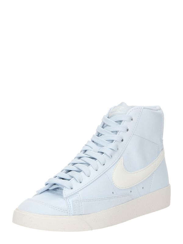 Nike Sportswear Nike Sportswear Visoke superge 'Blazer 77 Next Nature'  svetlo modra / bela