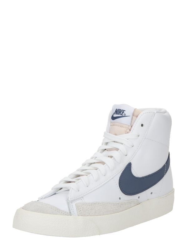 Nike Sportswear Nike Sportswear Visoke superge 'Blazer Mid 77'  nočno modra / svetlo siva / bela