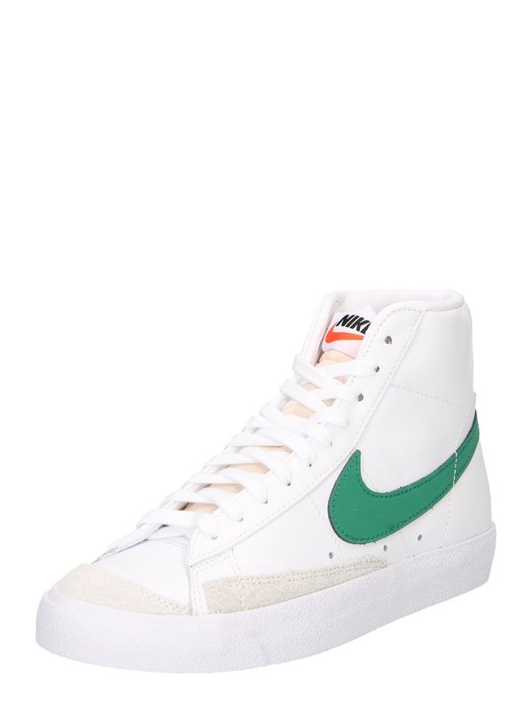 Nike Sportswear Nike Sportswear Visoke superge 'Blazer Mid 77'  svetlo siva / zelena / bela