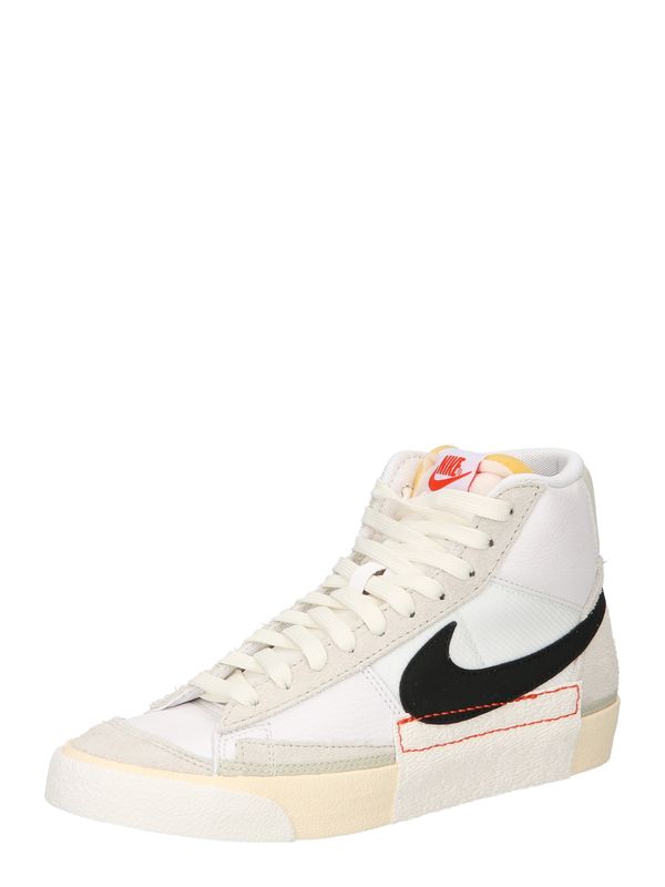 Nike Sportswear Nike Sportswear Visoke superge 'Blazer Mid Pro Club'  bež / črna / bela