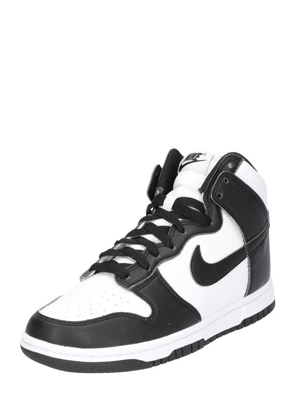 Nike Sportswear Nike Sportswear Visoke superge 'DUNK'  črna / bela