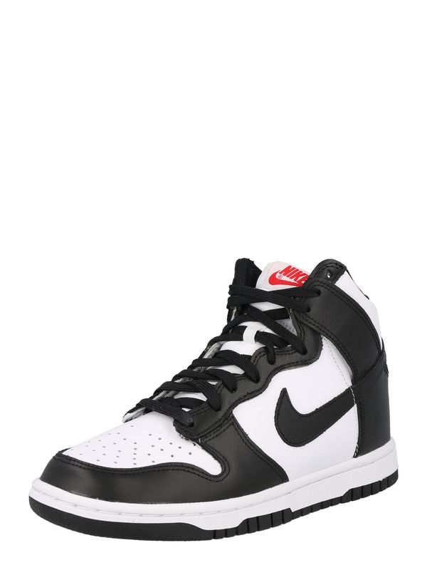 Nike Sportswear Nike Sportswear Visoke superge 'DUNK HIGH'  črna / bela