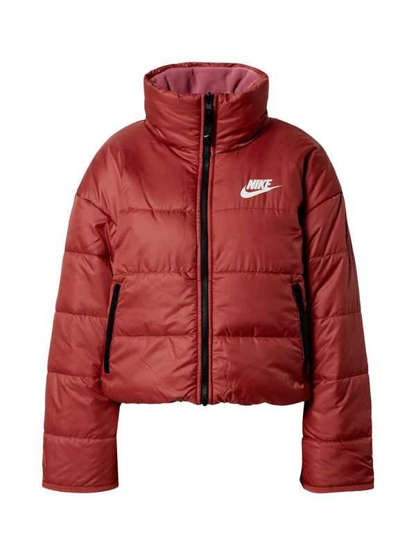 Nike Sportswear Nike Sportswear Zimska jakna  rjasto rjava / svetlo roza / bela