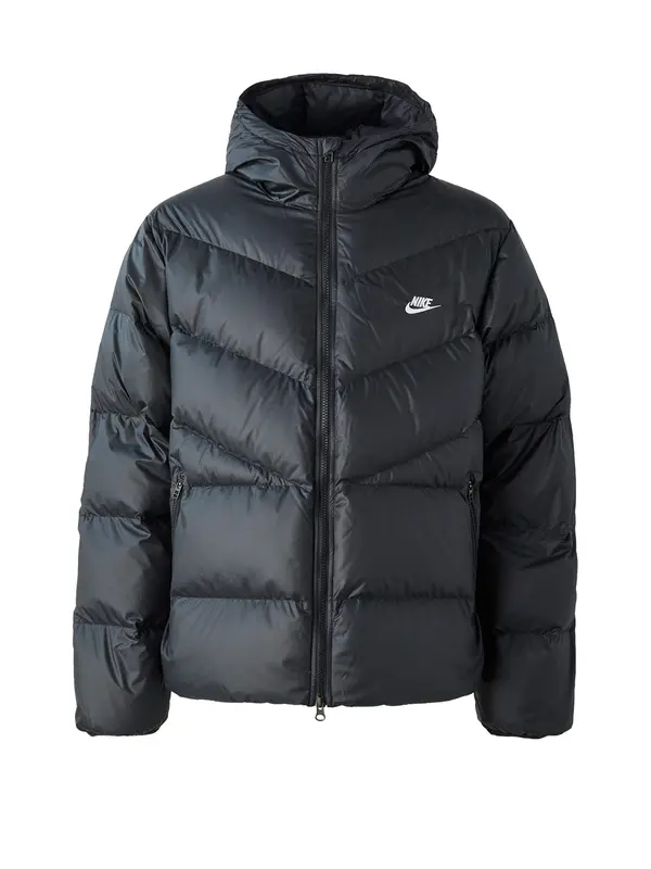 Nike Sportswear Nike Sportswear Zimska jakna 'WINDRUNNER'  črna