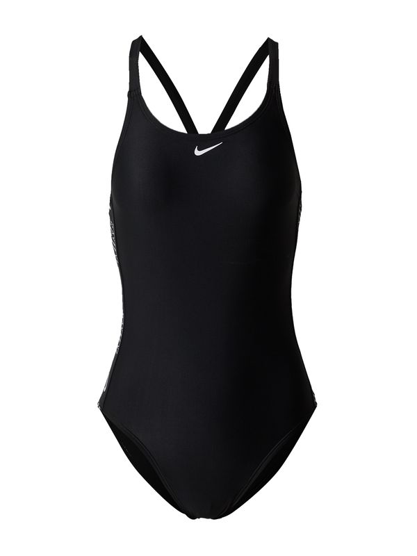 Nike Swim Nike Swim Enodelne kopalke  črna / bela