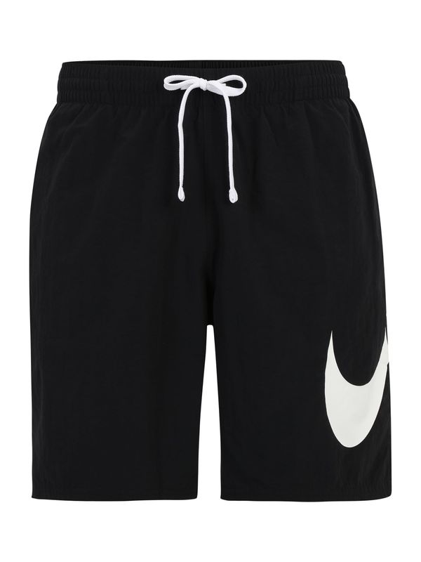 Nike Swim Nike Swim Kratke hlače za surfanje 'Specs'  črna / bela