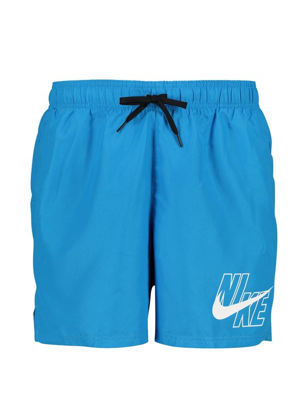 Nike Swim Nike Swim Kratke kopalne hlače 'Lap 5'  modra / bela