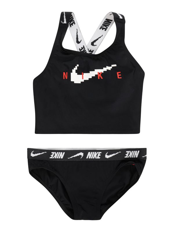 Nike Swim Nike Swim Športna kopalna moda  rdeča / črna / bela