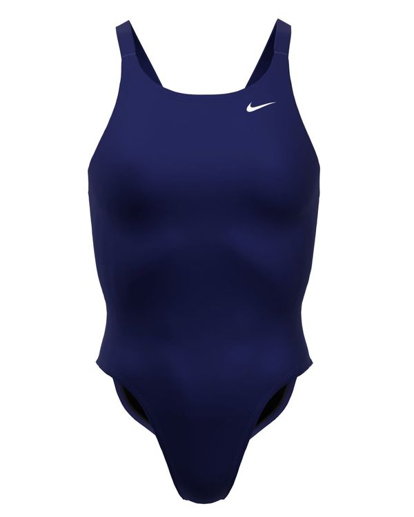 Nike Swim Nike Swim Športne enodelne kopalke 'Fastback'  temno modra / bela