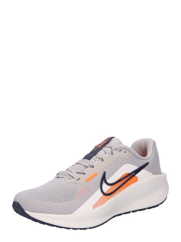 NIKE NIKE Tekaški čevelj 'DOWNSHIFTER 13'  svetlo siva / oranžna / črna / bela