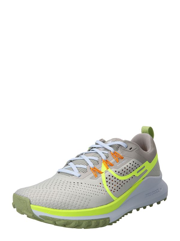 NIKE NIKE Tekaški čevelj 'React Pegasus Trail 4'  neonsko rumena / siva / oranžna