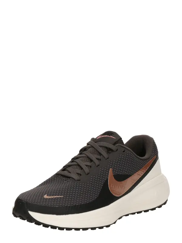 NIKE NIKE Tekaški čevelj 'Revolution 8'  rjava / barva blata / črna