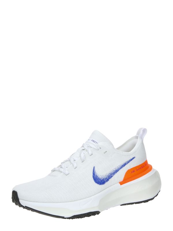 NIKE NIKE Tekaški čevelj 'ZOOMX INVINCIBLE RN 3 FP'  modra / neonsko oranžna / bela