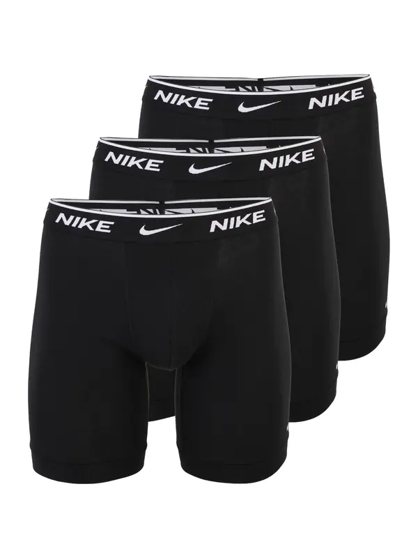 NIKE Underwear NIKE Underwear Boksarice  črna / bela
