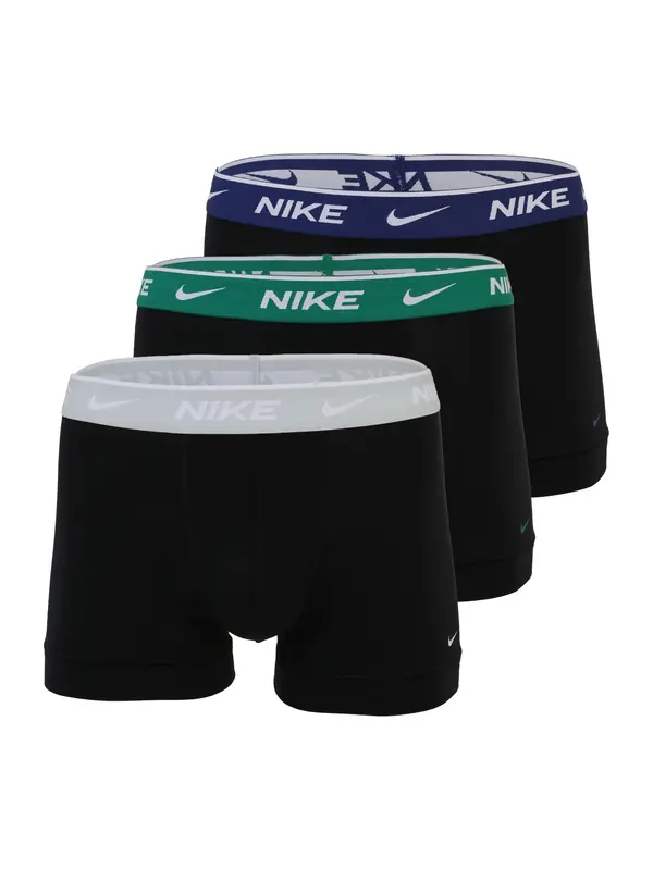 NIKE Underwear NIKE Underwear Boksarice  indigo / žad / pastelno zelena / črna
