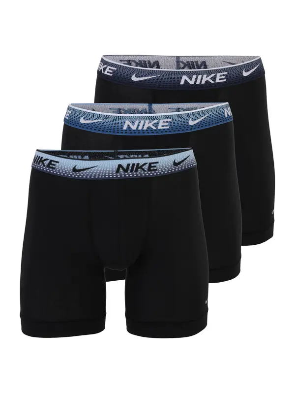 NIKE Underwear NIKE Underwear Boksarice  modra / črna / bela