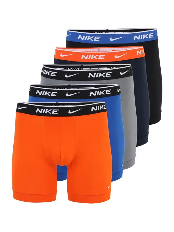 NIKE Underwear NIKE Underwear Boksarice  modra / mornarska / temno siva / temno oranžna / črna