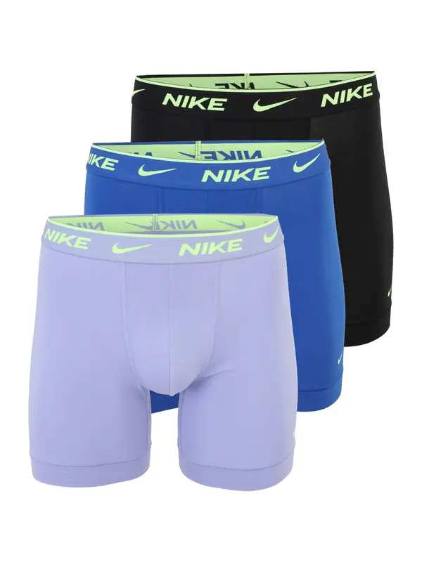 NIKE Underwear NIKE Underwear Boksarice  modra / neonsko zelena / pastelno lila / črna