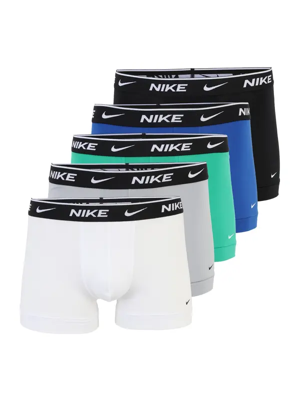NIKE Underwear NIKE Underwear Boksarice  modra / svetlo siva / travnato zelena / črna / bela