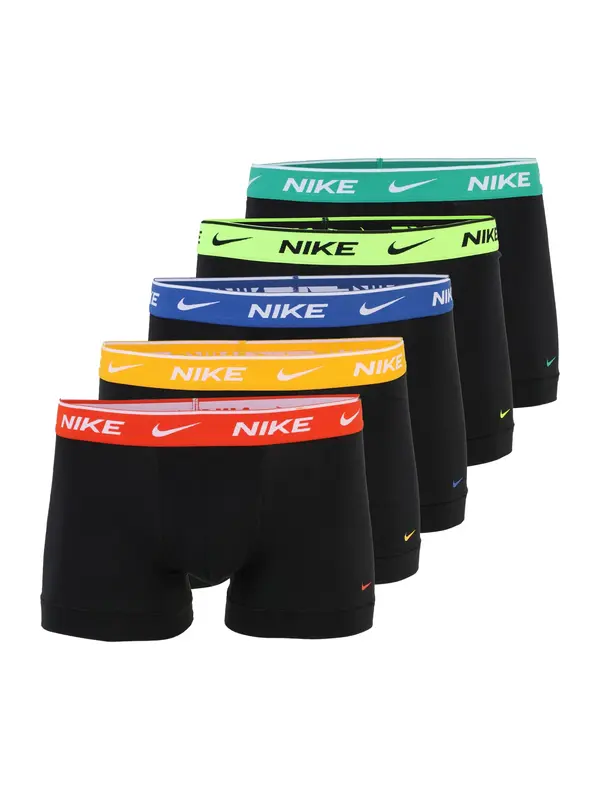 NIKE Underwear NIKE Underwear Boksarice  temno modra / mandarina / rdeča / črna
