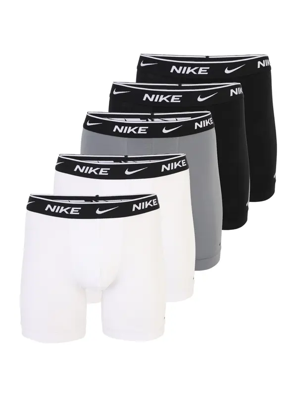NIKE Underwear NIKE Underwear Boksarice  temno siva / črna / bela