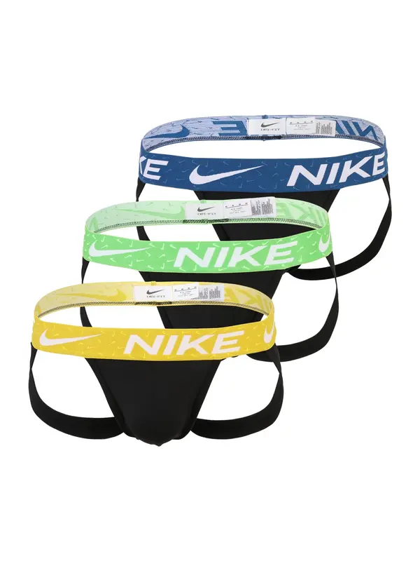 NIKE Underwear NIKE Underwear Spodnje hlačke  modra / rumena / svetlo zelena / črna
