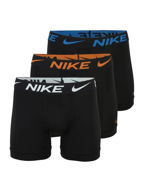 NIKE Underwear NIKE Underwear Športne spodnjice 'Essential'  modra / temno oranžna / črna / bela