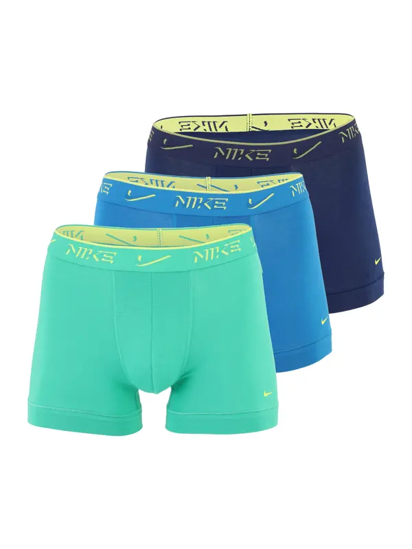 NIKE Underwear NIKE Underwear Športne spodnjice 'Everyday'  modra / svetlo zelena / črna