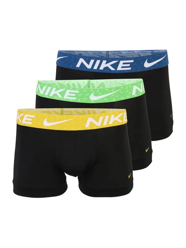 NIKE Underwear NIKE Underwear Športne spodnjice  modra / rumena / svetlo zelena / črna
