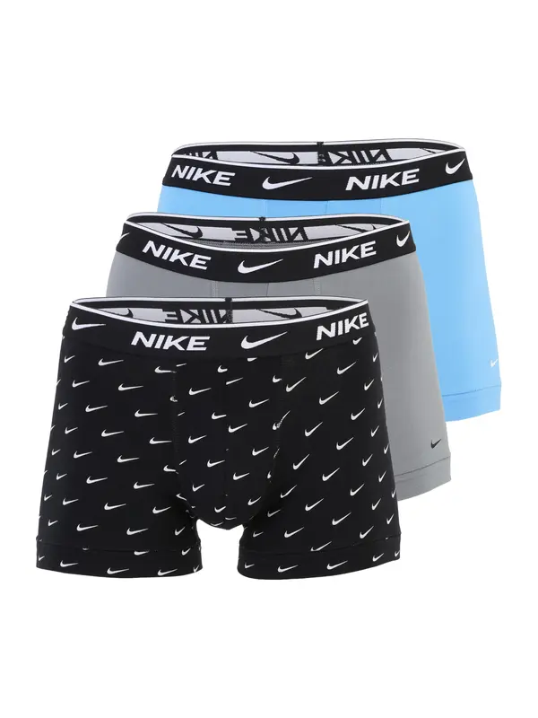 NIKE Underwear NIKE Underwear Športne spodnjice  nebeško modra / siva / črna / bela