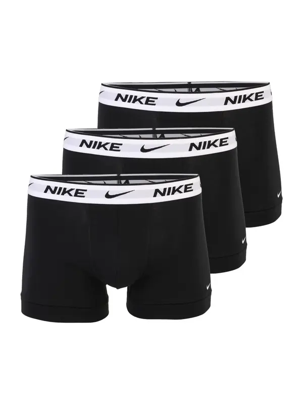 NIKE Underwear NIKE Underwear Športne spodnjice  siva / črna / bela