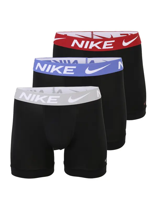 NIKE Underwear NIKE Underwear Športne spodnjice  svetlo siva / temno rdeča / črna / bela