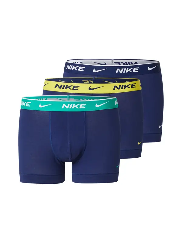 NIKE Underwear NIKE Underwear Športne spodnjice  temno modra / rumena / zelena / bela