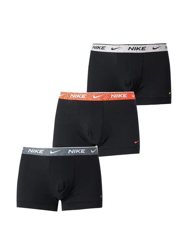 NIKE Underwear NIKE Underwear Športne spodnjice  temno siva / oranžna / črna / bela