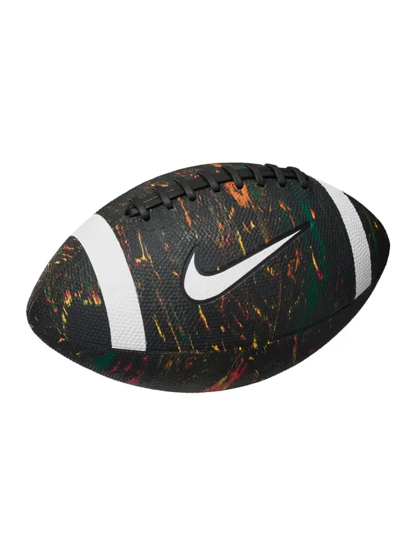 NIKE NIKE Žoga  temno zelena / oranžna / črna / bela