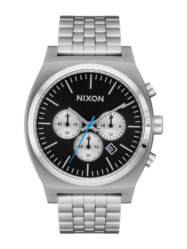 Nixon Nixon Analogna ura 'Time Teller Chrono'  črna / srebrna