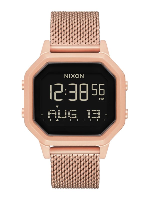 Nixon Nixon Digitalna ura 'Siren Milanese'  rožnato zlata / črna