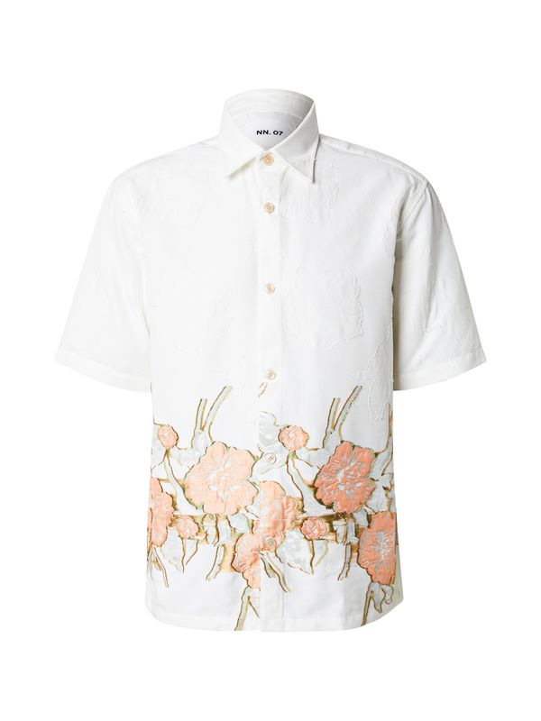 NN07 NN07 Srajca 'Freddy'  bež / pesek / pastelno zelena / breskev