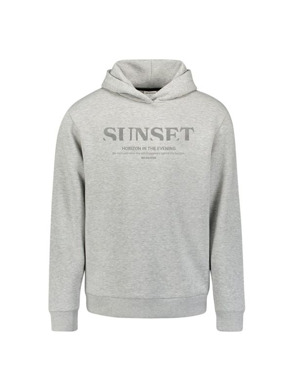 No Excess No Excess Majica  siva / pegasto siva