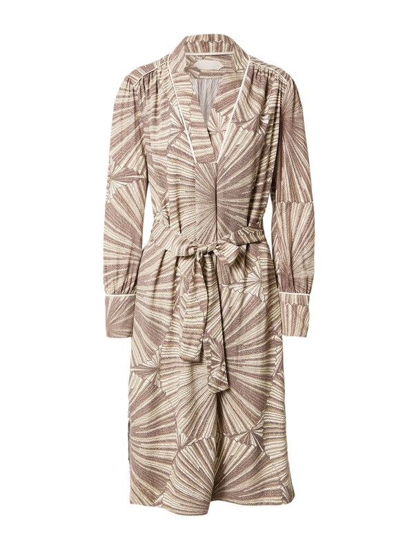 Noa Noa Noa Noa Dolga srajca 'Mariann'  svetlo rjava / off-bela