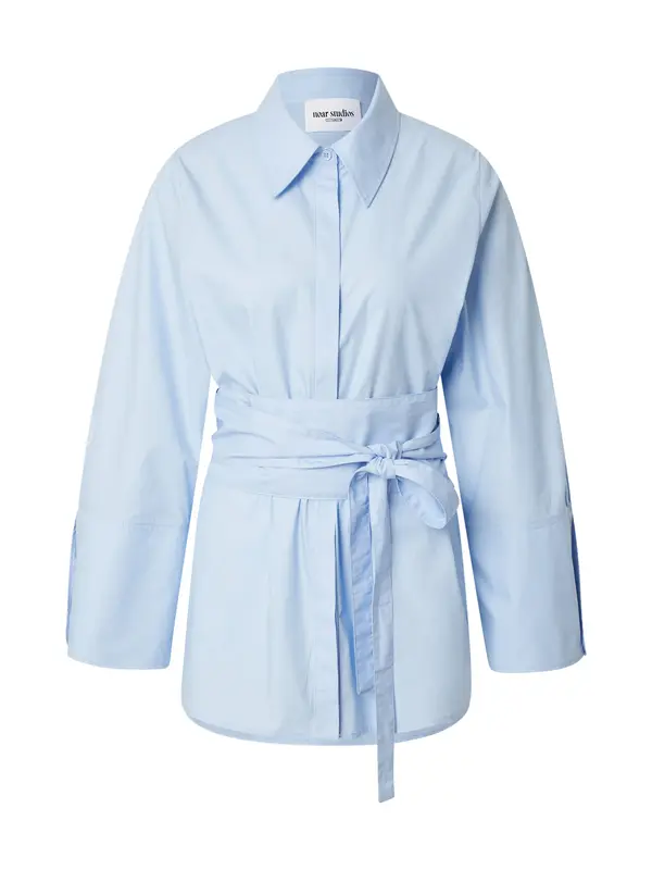 noar studios noar studios Bluza 'BELTED SHIRT'  modra
