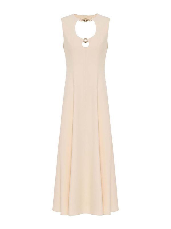 NOCTURNE NOCTURNE Večerna obleka  kremna / zlata