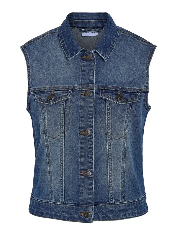 Noisy may Noisy may Brezrokavnik 'NMDebra'  moder denim