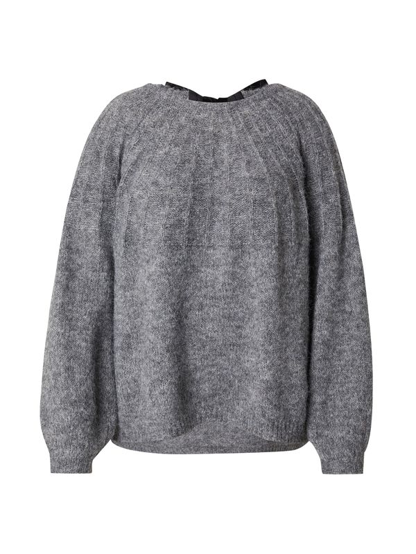 Noisy May Curve Noisy May Curve Pulover 'NMSUTTON'  temno siva / črna