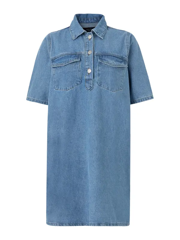 Noisy may Noisy may Dolga srajca 'NMIndie'  moder denim